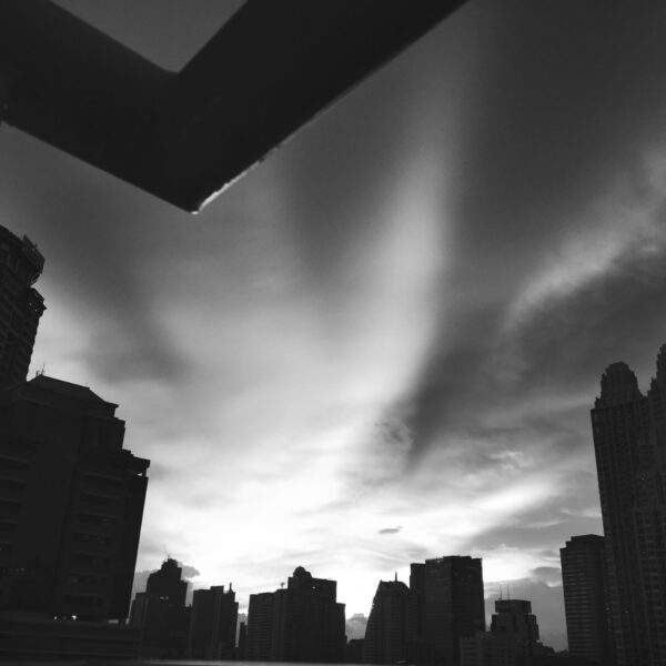 Building Cityscape Skyline Downtown Concrete Jungle Concept