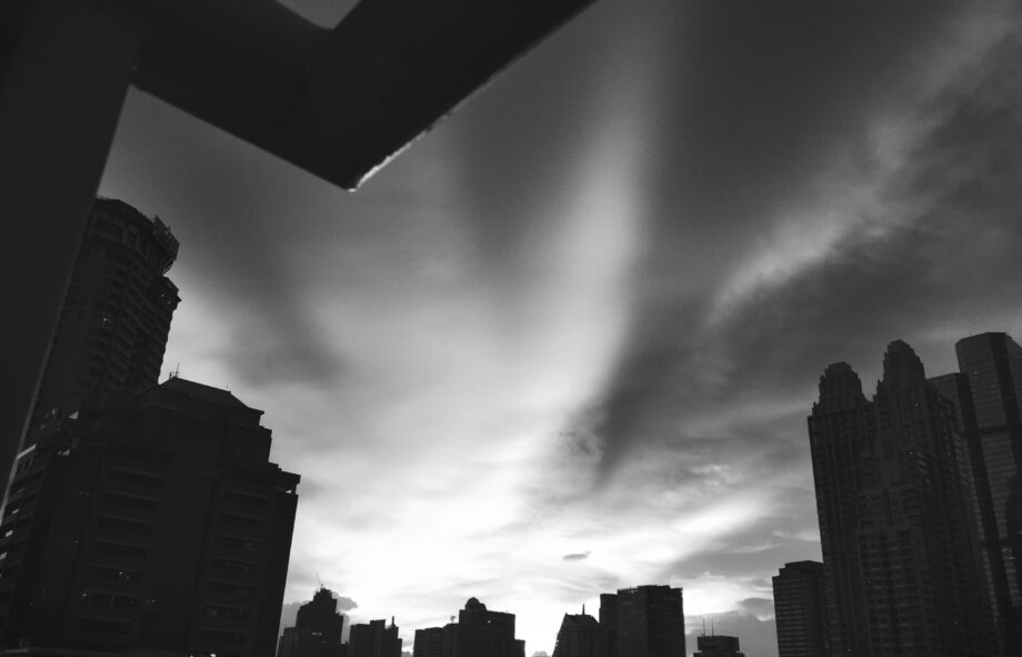 Building Cityscape Skyline Downtown Concrete Jungle Concept